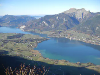 Blick auf dem Wolfgangsee